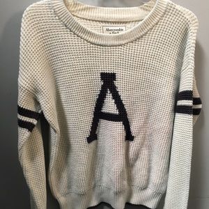 ABERCROMBIE & FITCH KNIT PULLOVER